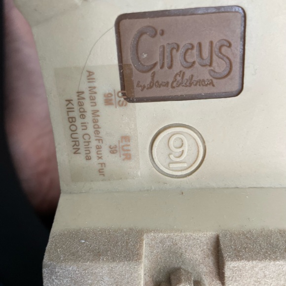 Sam Edleman Shearling Alpine Hiking Boots Size 9 -Never Worn - Picture 5 of 5